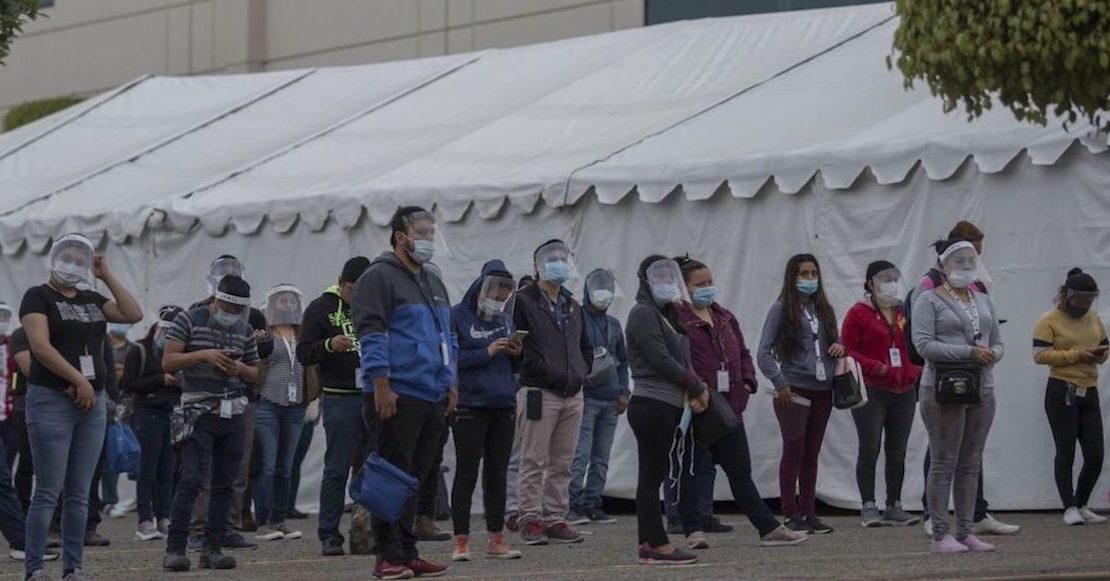 TRABAJADORES DE MAQUILADORAS EN LA FRONTERA NORTE PROTESTAN ANTE REINICIO DE ACTIVIDADES (Baja California, Chihuahua, Tamaulipas)