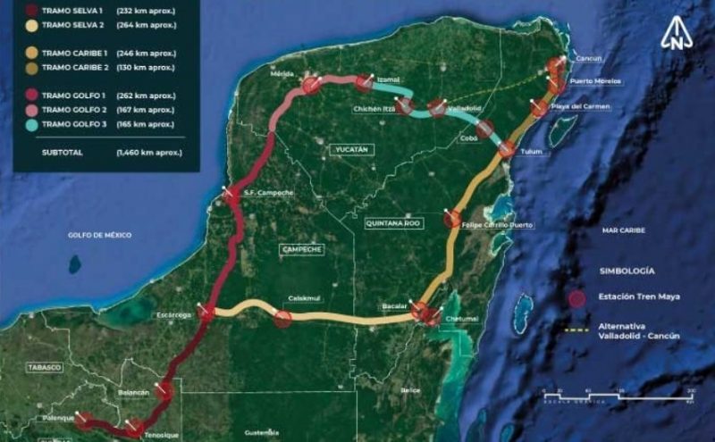 Organizaciones y colectivos publican su rechazo a la construcción del Tren Maya