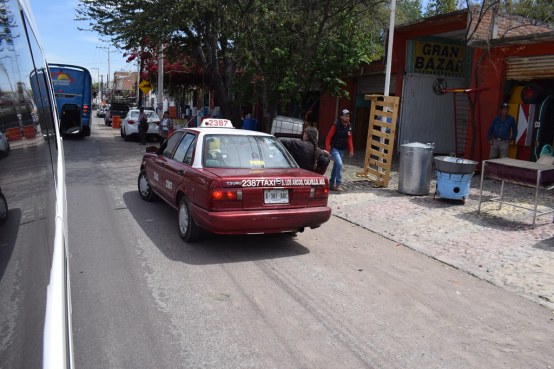 HA RESULTADO DIFÍCIL LA NUEVA NORMALIDAD PARA LOS TAXISTAS DE AGUASCALIENTES