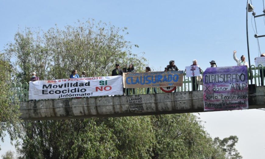 Juez da luz verde para continuar con la construcción del puente vehicular de Xochimilco (Ciudad de México)