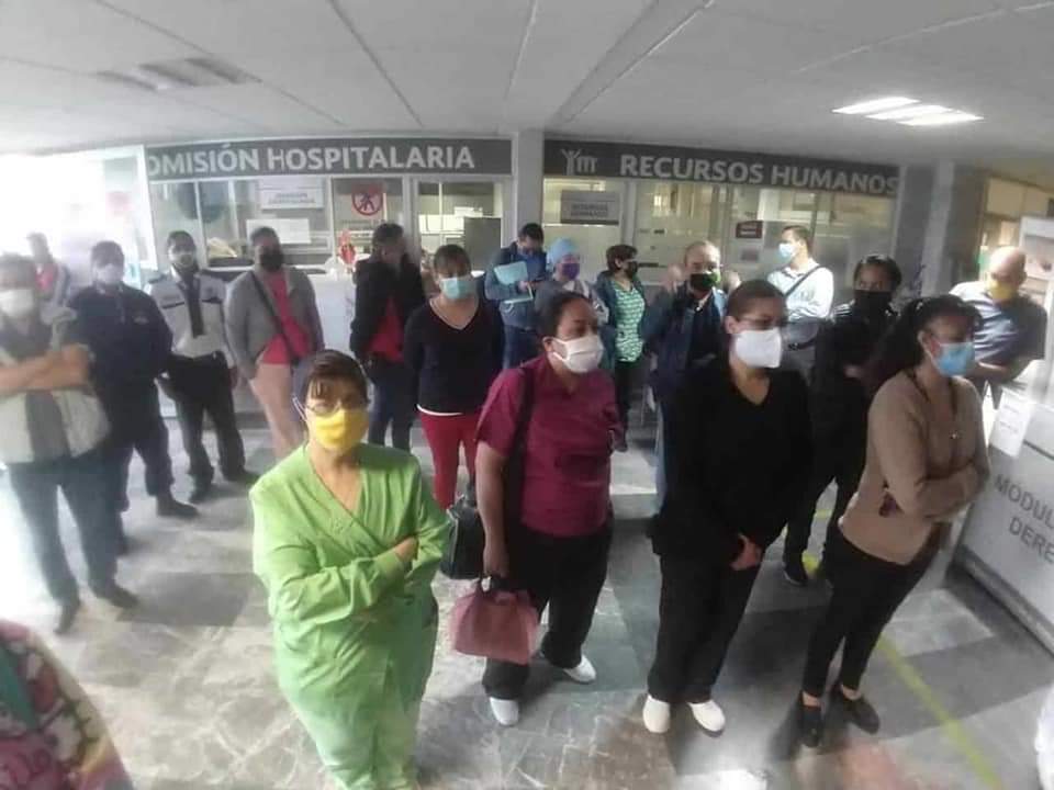 Personal médico realiza paro de labores en el ISSSTE  (San Luis Potosí)