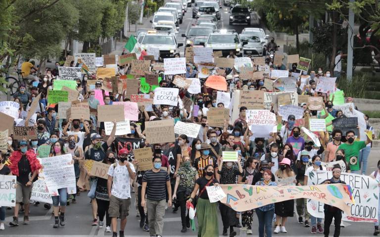 Marchan en contra del Tren Maya (Jalisco)