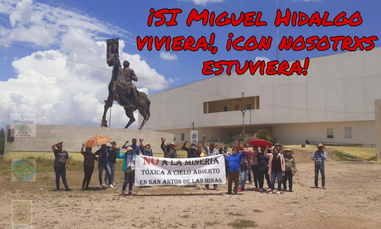 Manifestación Virtual “No a la Mina” En Dolores Hidalgo  (Guanajuato)
