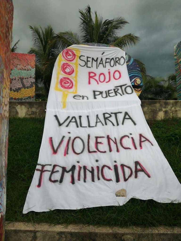 Colectivas feministas declaran en Semáforo Rojo a los municipios de Puerto Vallarta y Bahía de Banderas por violencia sexual y feminicida (Nayarit, Jalisco)