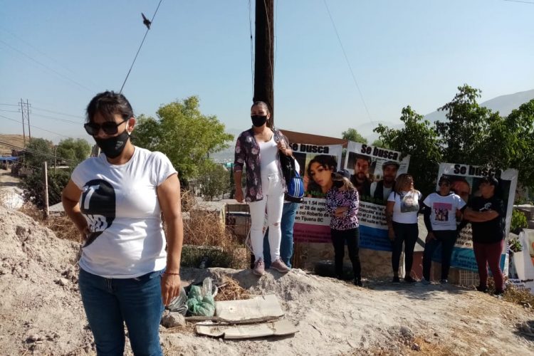Activistas suspenden excavación por intimidación, FGE niega existencia de orden de aprehensión (Baja California)
