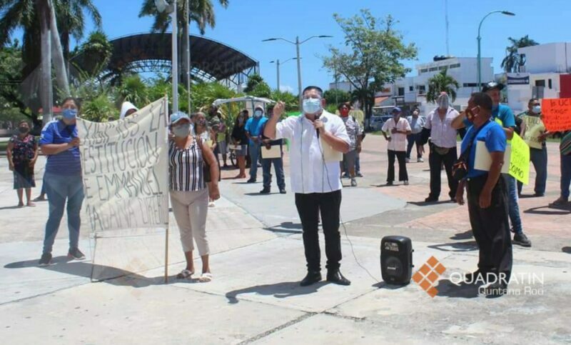 Crece conflicto entre ambulantes y autoridad en Chetumal