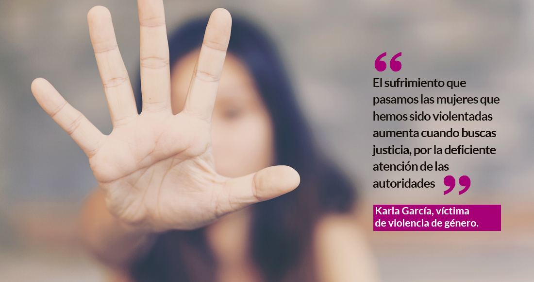 Con 5 carpetas en la Fiscalía por la violencia de su expareja, Karla no encuentra justicia en la CdMx