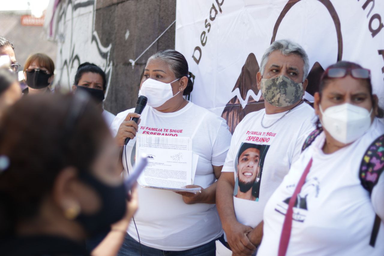 La Red Desaparecidos en Colima viajó a Jalisco para exigir la búsqueda en campo de colimenses desaparecidos en territorio jalisciense