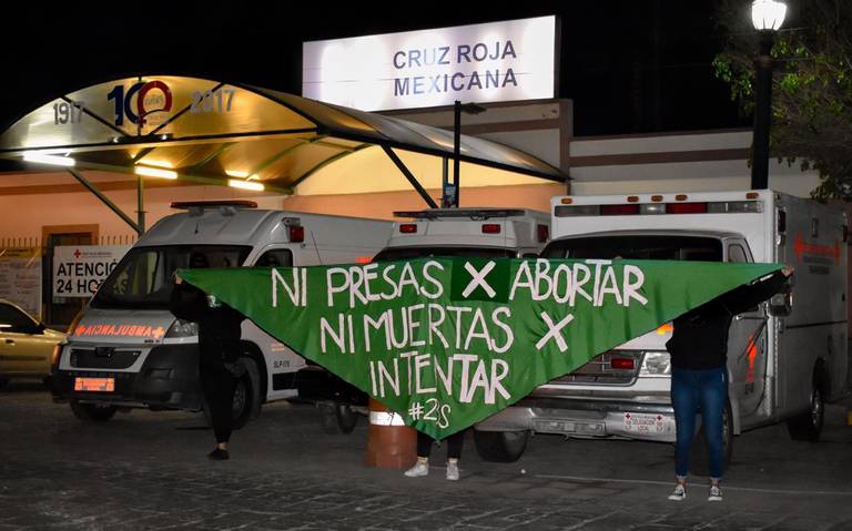 San Luis Potosí, se pintó de verde, por el aborto legal
