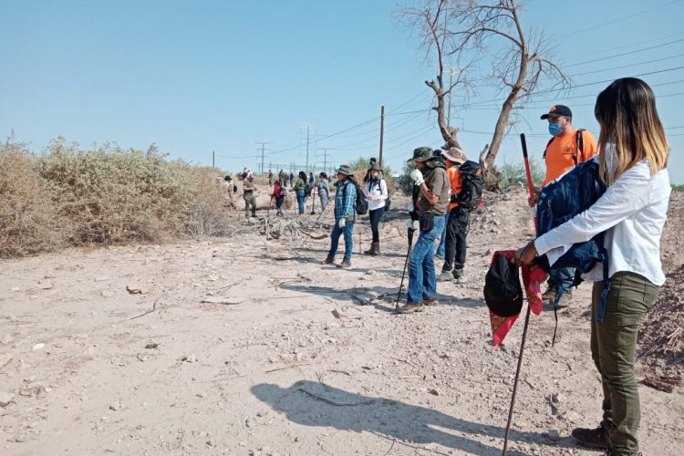 Colectivos y Comisión de Búsqueda localizan más de 10 restos óseos cerca del Tulichek (Baja California)