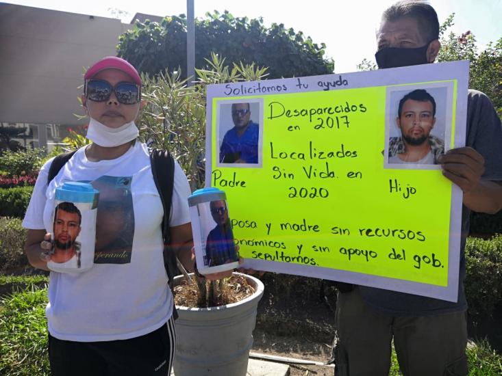 Colectivos buscan apoyo para familia de desaparecidos (Nayarit)