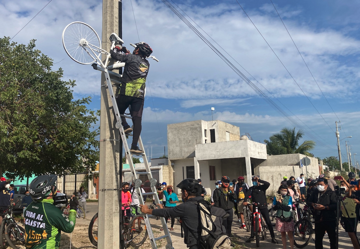 Exigen justicia para Jacinto y no más muertes de ciclistas (Yucatán)