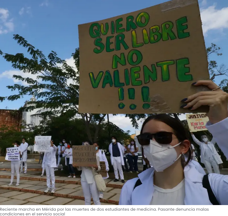 Violencia e inseguridad en el servicio social de pasantes en Yucatán