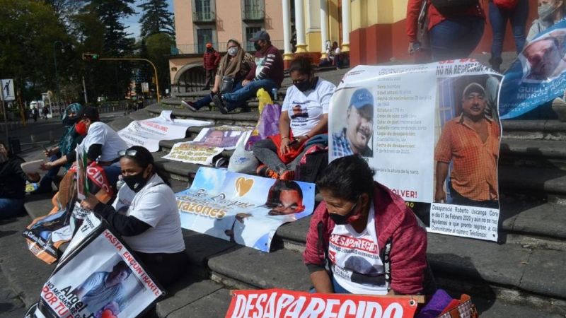“Levantan” y liberan horas después a madre de desaparecidos que protestó en Xalapa, Veracruz