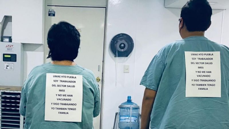 “Soy trabajador del IMSS-Puebla y no me han vacunado”