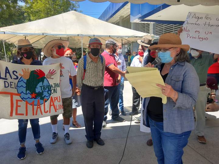 Se manifiestan por falta de agua desde hace mes y medio (Jalisco)