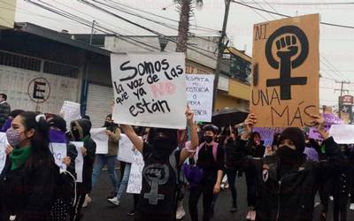 Con rabia y dolor se manifestaron las mujeres (Veracruz)