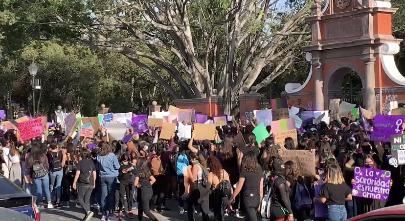 Manifestación y Marcha del 8 de marzo en Querétaro