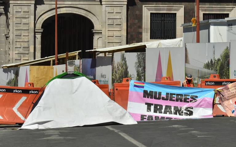 Tercer día de huelga de hambre de colectivos de personas transexuales (Estado de México