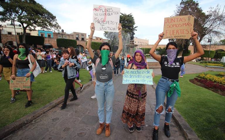 Convocan a marcha feminista en Michoacán el 8 de marzo