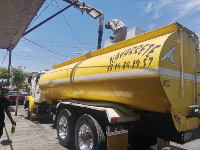 Incrementa hasta un 70 % la compra de pipas de agua en ZMG (Jalisco)