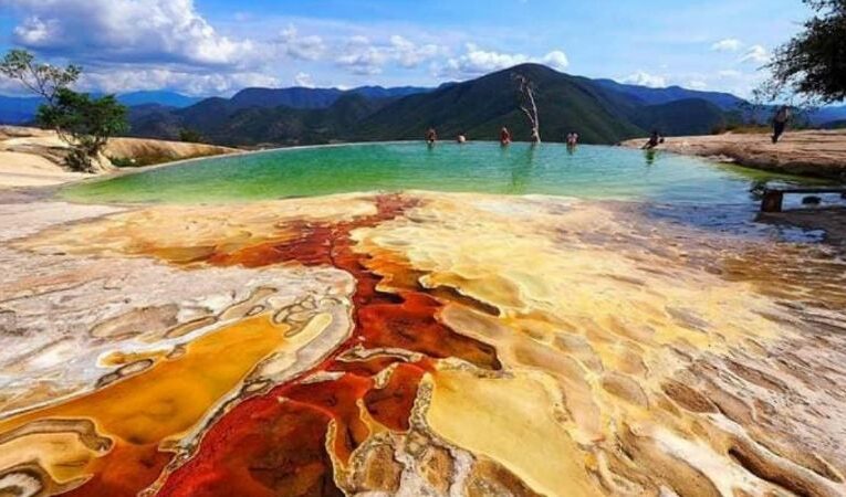 Oaxaca: acuerdan “cierre definitivo” de las cascadas pétreas de Hierve el Agua