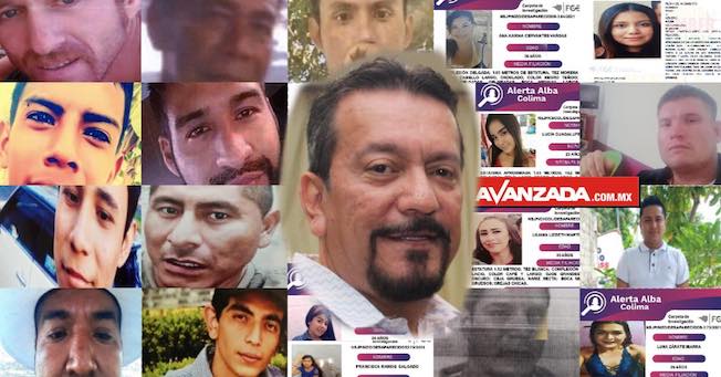 Desaparecieron 21 personas en abril en Colima, el Fiscal hace mutis