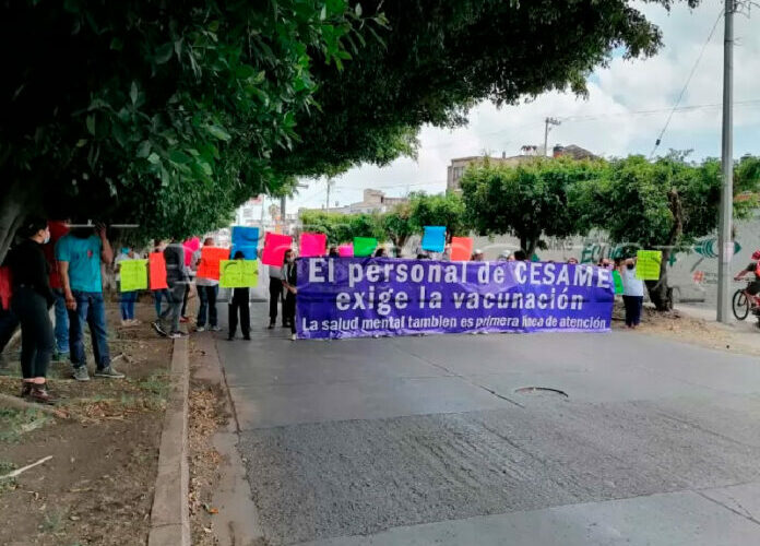 Personal del CESAME exige ser vacunado (Nayarit)