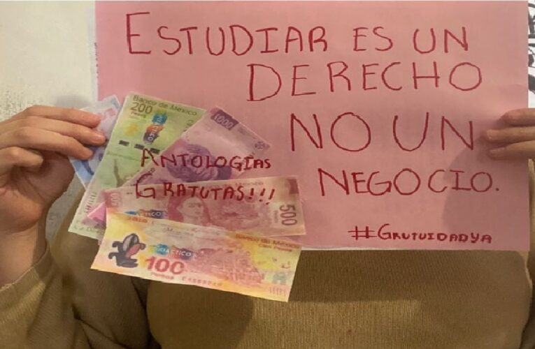 Estudiantes de la UAEMex exigen libros de texto gratuitos (Estado de México)