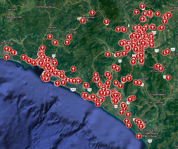 Encuentran cadáveres en lagunas, mares, casas y canales; asesinaron a 47 personas en mayo (Colima)