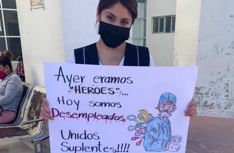 Suplentes en Salud de héroes a desempleados (Zacatecas)