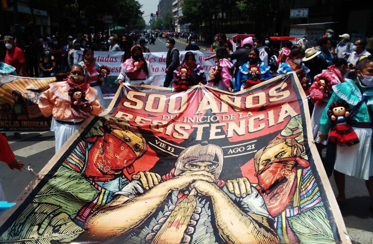 “A 500 AÑOS DEL INICIO DE LA RESISTENCIA” NO NOS CONQUISTARON SEGUIMOS EN RESISTENCIA Y REBELDÍA