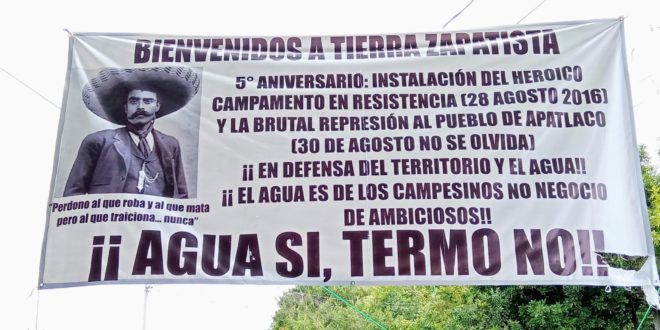 Hereder@s de la revolución zapatista en Morelos acompañan la Travesía por la Vida del EZLN por Europa