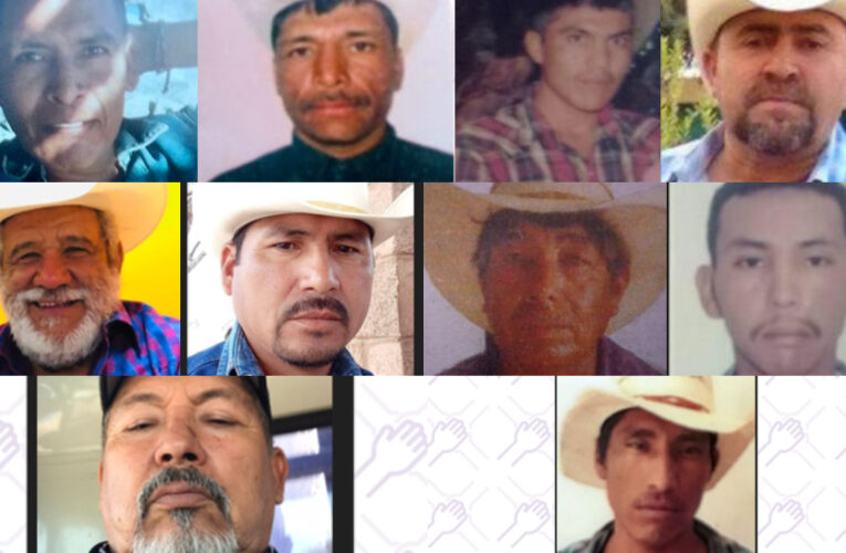 En manifestación, niegan diálogo con AMLO a familiares de yaquis desaparecidos (Sonora)