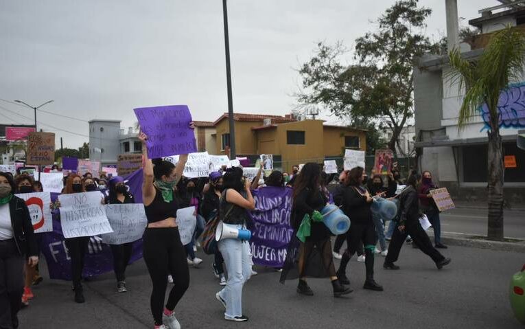 Realizan marcha por el #8M en Tampico: partieron al grito de “¡Alerta!” (Tamaulipas)