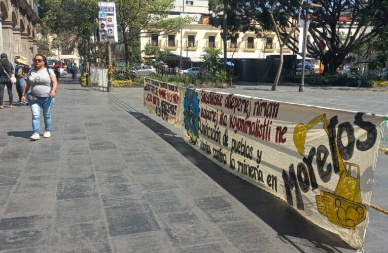 Morelenses recurren a la Semarnat para protestar en contra de la mina de Tetlama