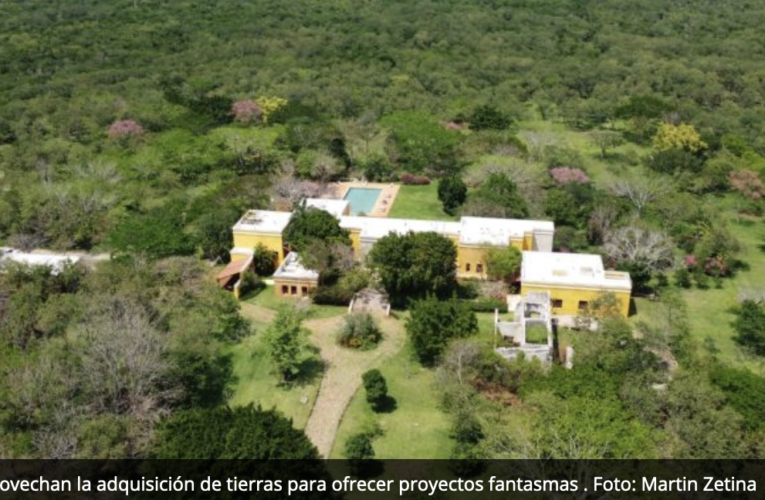 Lotes de inversión: Extranjero francés se apodera de tierras ejidales en Motul (Yucatán)