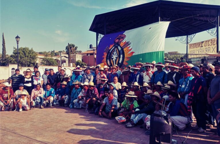 Consejo Supremo Indígena de Michoacán recibe a caravana Wixárika