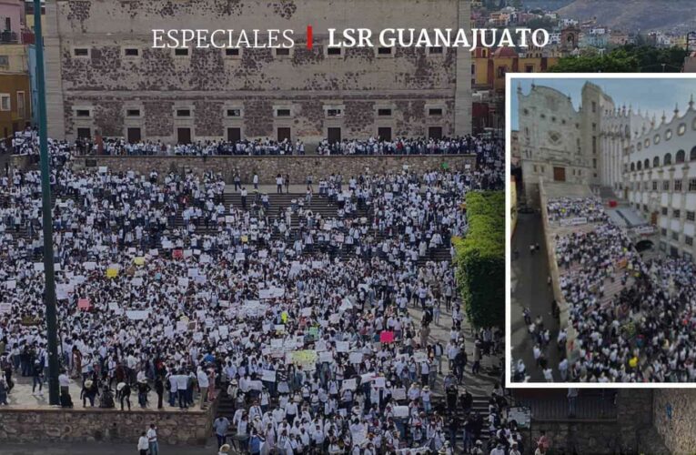Toman la Alhóndiga y la Universidad: Protestan por el asesinato de Ángel (Guanajauato)