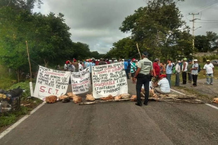 Ejidatarios de Tihosuco ganan, por fin, litigio con la SCT; cobrarían unos 100 mdp (Quintana Roo)