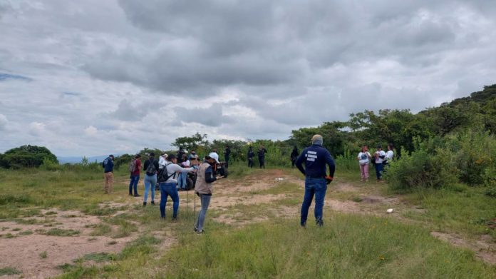 Ejecutivo frena búsqueda del colectivo Luz de Esperanza en fosa del Cerro del Cuatro (Jalisco)