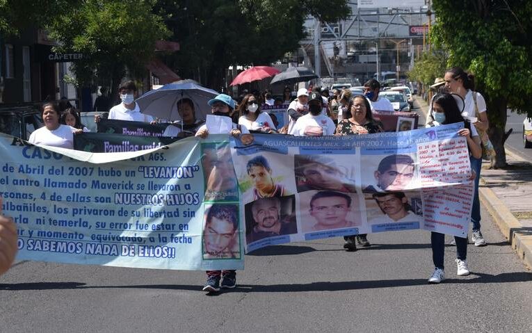 Denuncian opacidad sobre desaparecidos en Aguascalientes