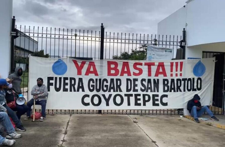 La batalla de pobladores zapotecas contra la refresquera Gugar en Oaxaca