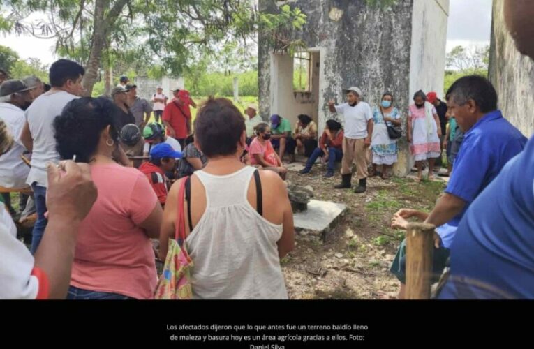 Ejidatarios de Hunucmá le declaran la “guerra” a Bachoco: La tierra es de quien la trabaja, dicen (Yucatán)