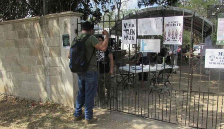 Militares acosan a ambientalistas que realizan recorridos por la ruta del Tren Maya