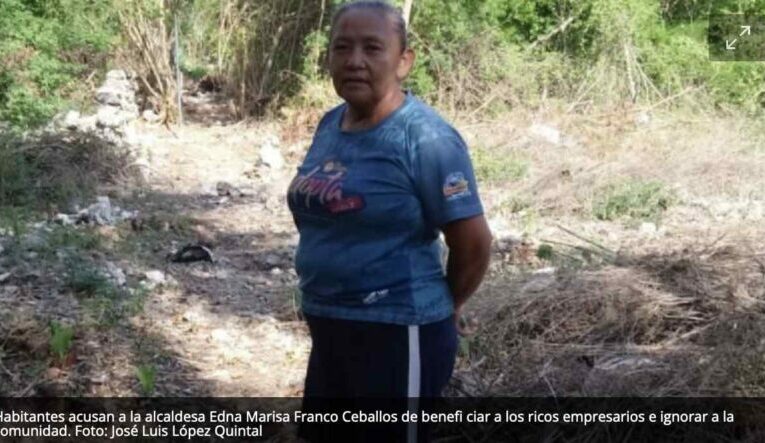 Vecinos de Hunucmá acusan a la Alcaldesa de vender sus tierras a Bachoco (Yucatán)