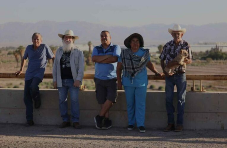 Veteranos de lucha del agua vigilan la salida de Constellation de Mexicali (Baja California)