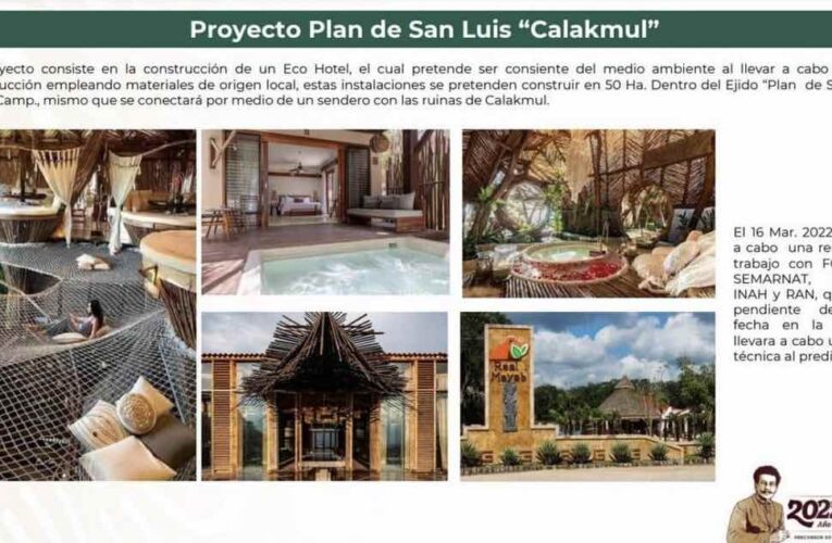 Deforestará Sedena 50 hectáreas para Eco Hotel en Biósfera de Calakmuk (Campeche)