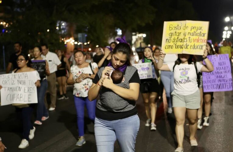 Exigen justicia para Violeta, niña víctima de feminicidio (Yucatán)