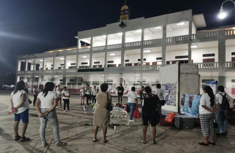 Marchan por desaparecidos en Cancún y Chetumal (Quintana Roo)